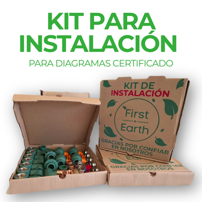 Kit de Material para Instalación de Baja Presión