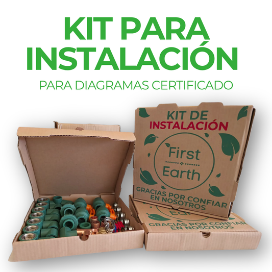Kit de Material para Instalación de Baja Presión